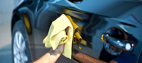 Polishing Car
